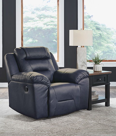 Heritage Rocker Recliner Leather