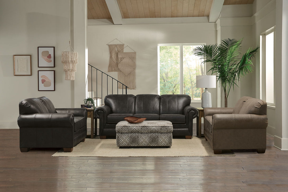 Monroe - Leather Sofa
