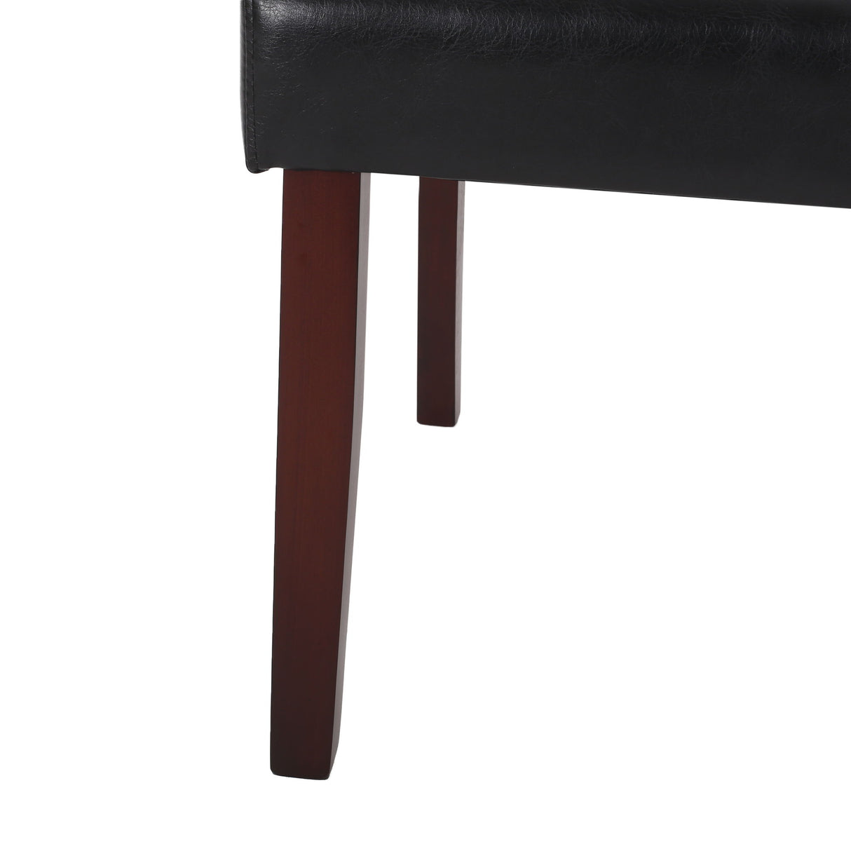 Sophisticated Tufted Dining Chair With High Back Design