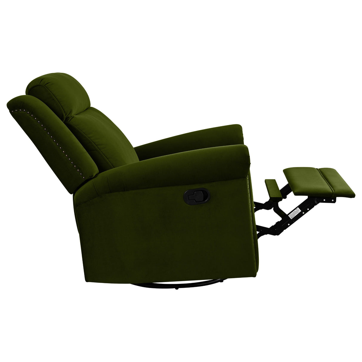 360 Degrees Swivel Recliner Manual Rocking Recliner Home With Adjustable Backrest