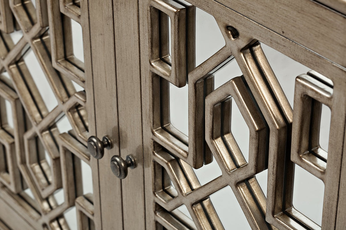 Casa Bella 70" Mirrored Cabinet