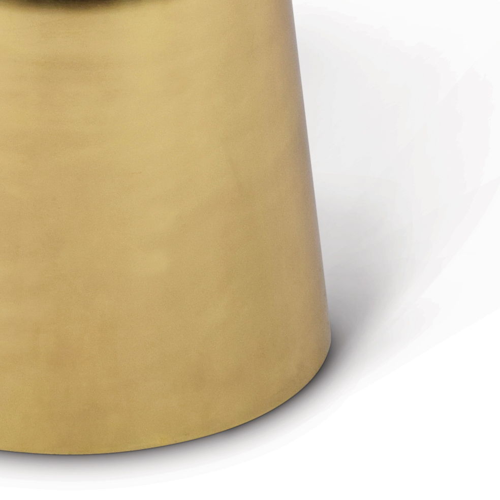 Jovana - Round End Table - Black