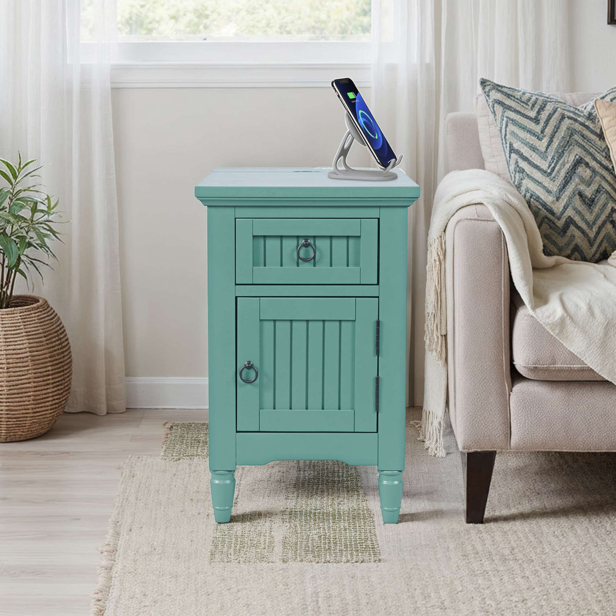 Westport Charging End Table