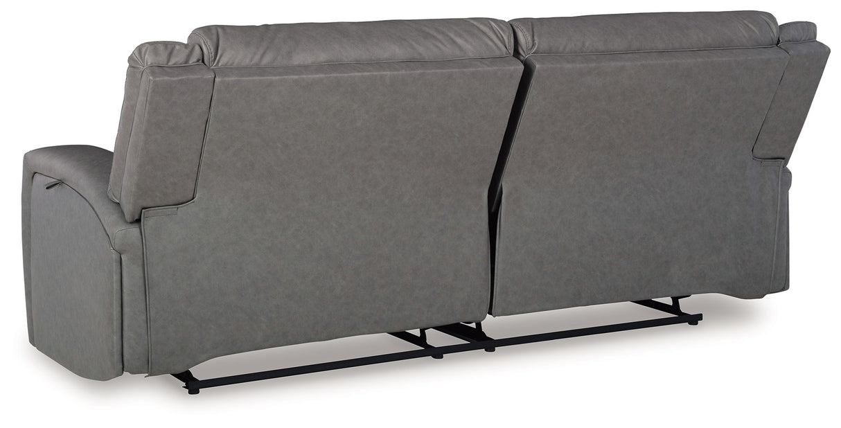 Brixworth - 2 Seat Reclining Sofa - Slate