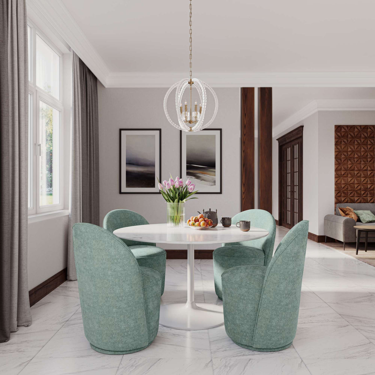 Landon Swivel Dining Chair