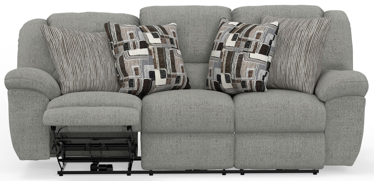 Trifecta - Sofa With 3 Recliners and Drop Down Table