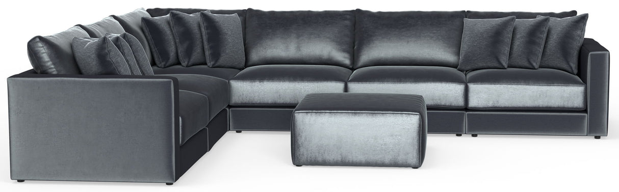 Remington - Modular Sofa And Cocktail Ottoman
