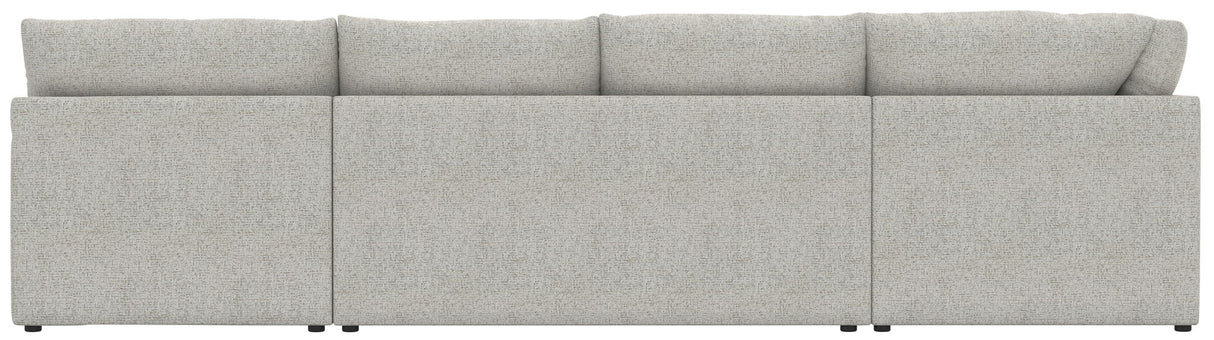 Tori - Sectional With Comfort Coil Seating And Accent Pillows Included
