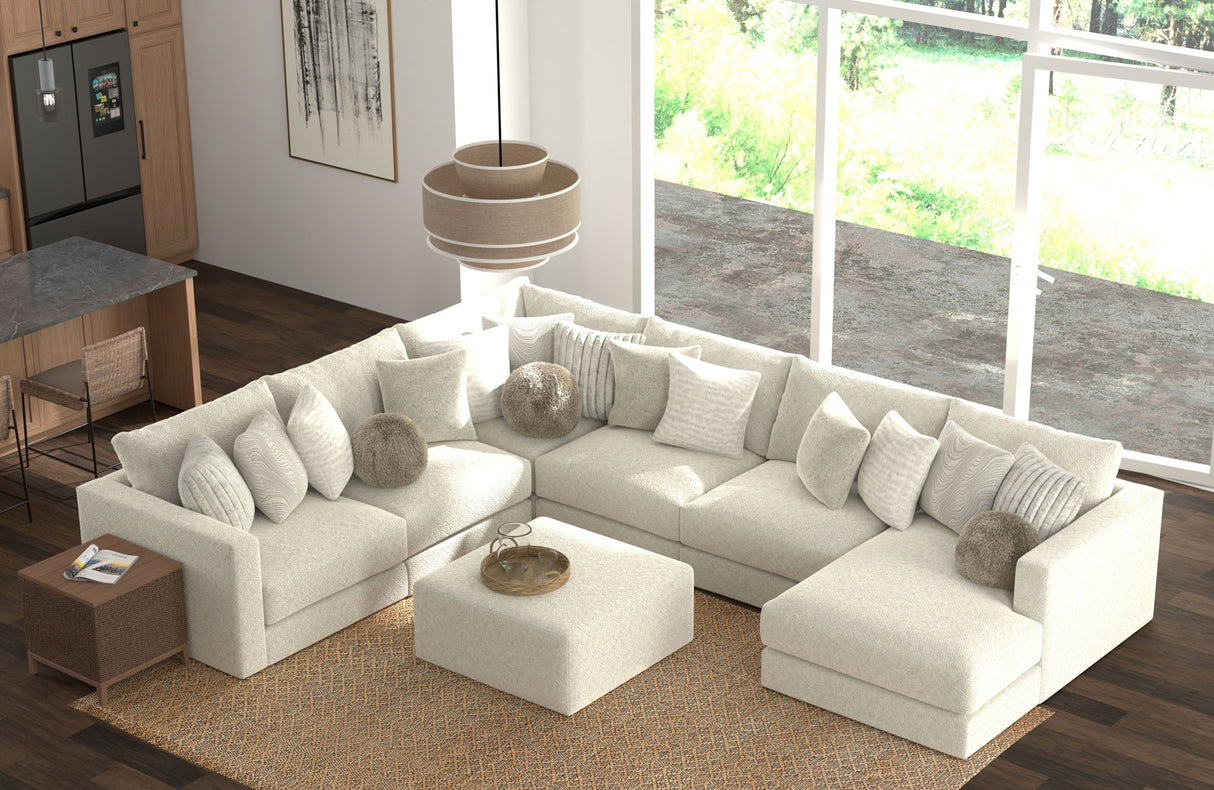 Ritzy - Modular Sofa And Included Cocktail Ottoman