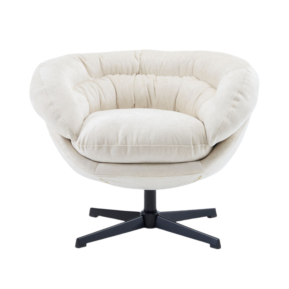 Modern Chenille Office Chair With 360 Degree Swivel