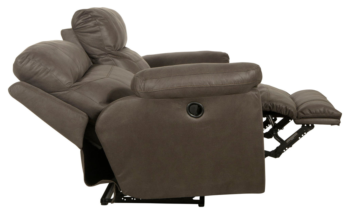 Atlas - Reclining Sofa - Charcoal
