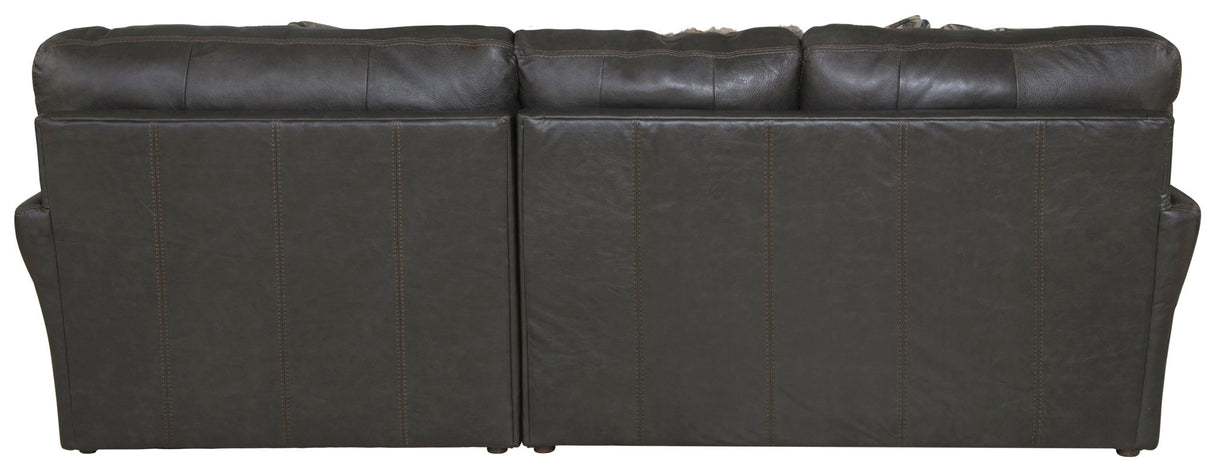 Denali - Italian Leather Match Sectional
