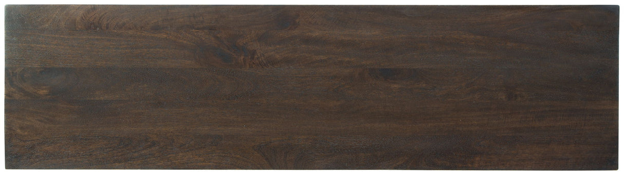 Elinmore - Accent Cabinet - Brown / Gold Finish