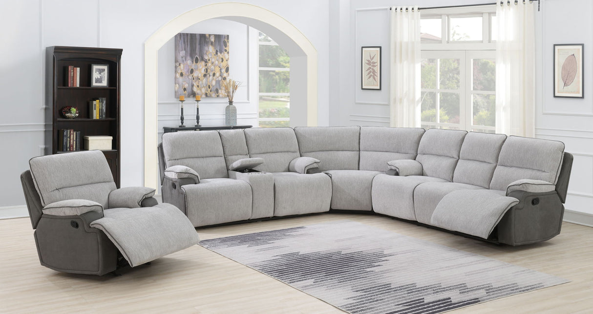 Cyprus - Recliner Chair - Gray