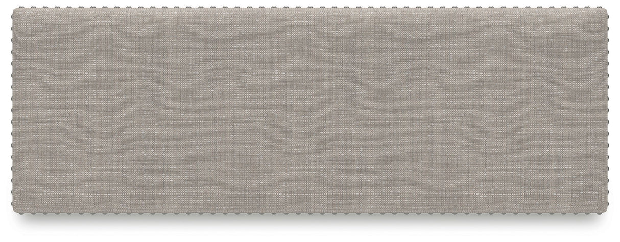 Robbinsdale - Dbl Counter Height Upholstered Dining Bench - Antique White