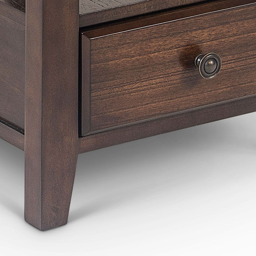 Crestline - Chairside End Table - Brown