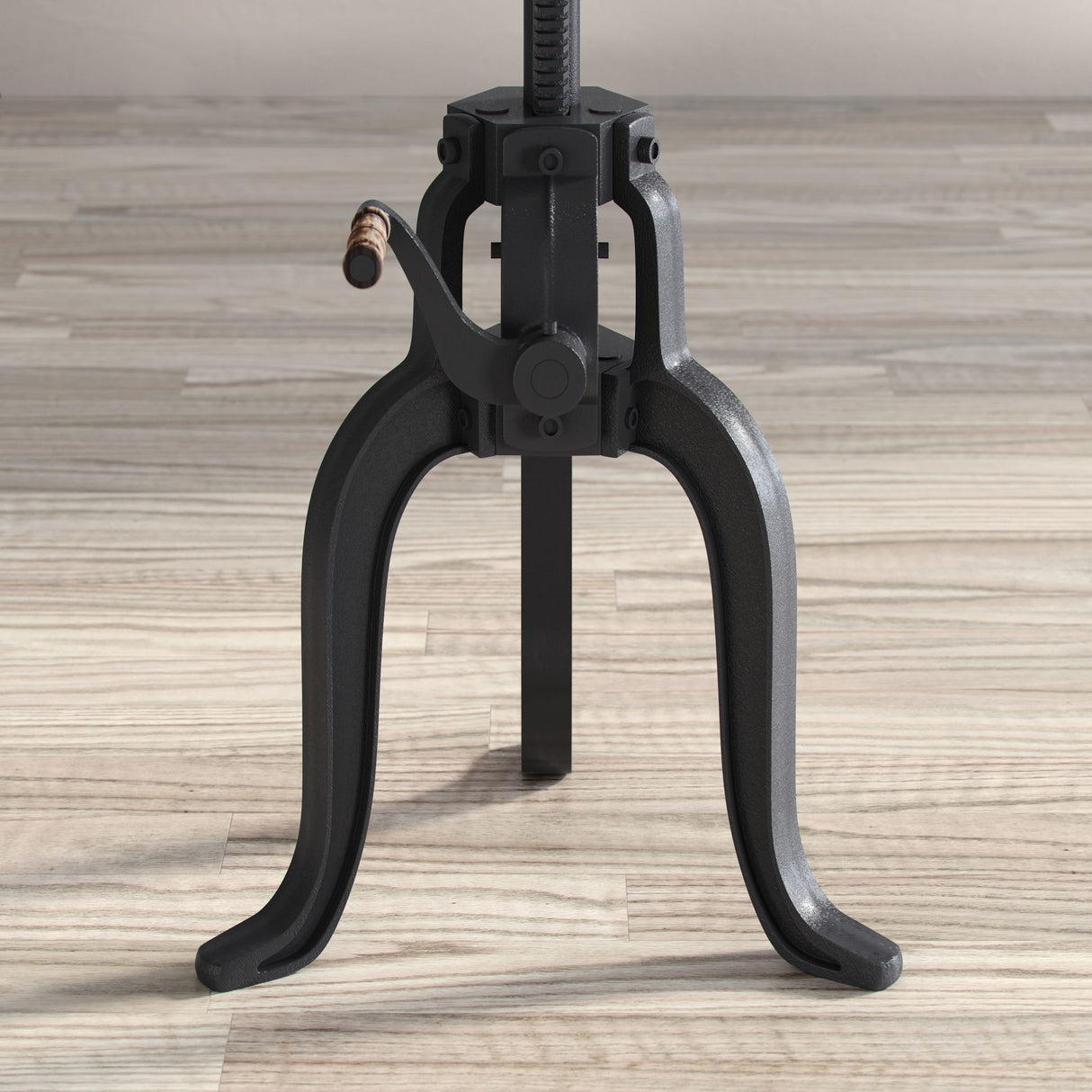 Global Archive - Carter Crank Table - Natural & Black