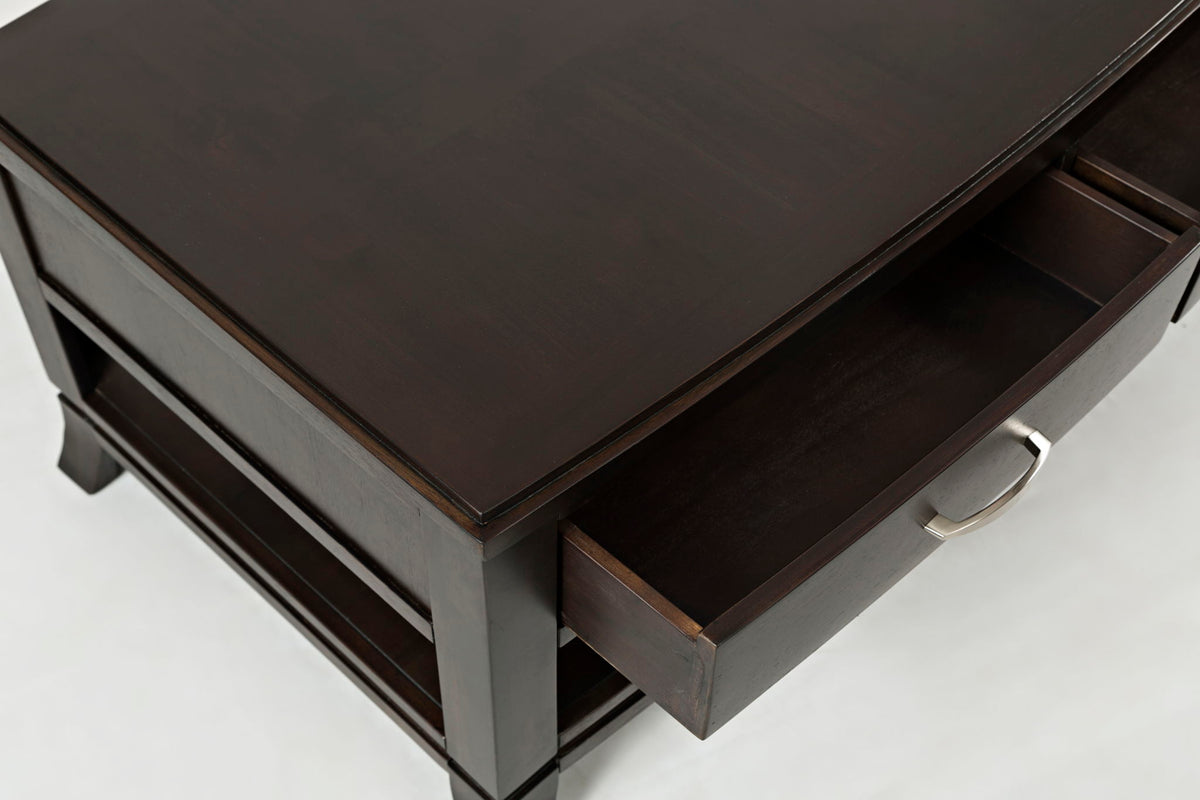 Downtown - Coffee Table - Dark Merlot