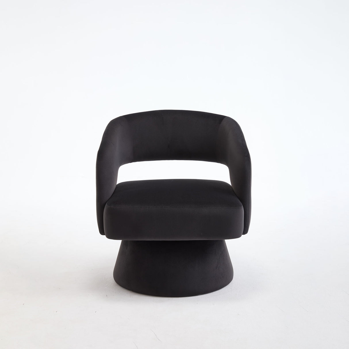 Swivel Barrel Chair With 360 Degree Rotation