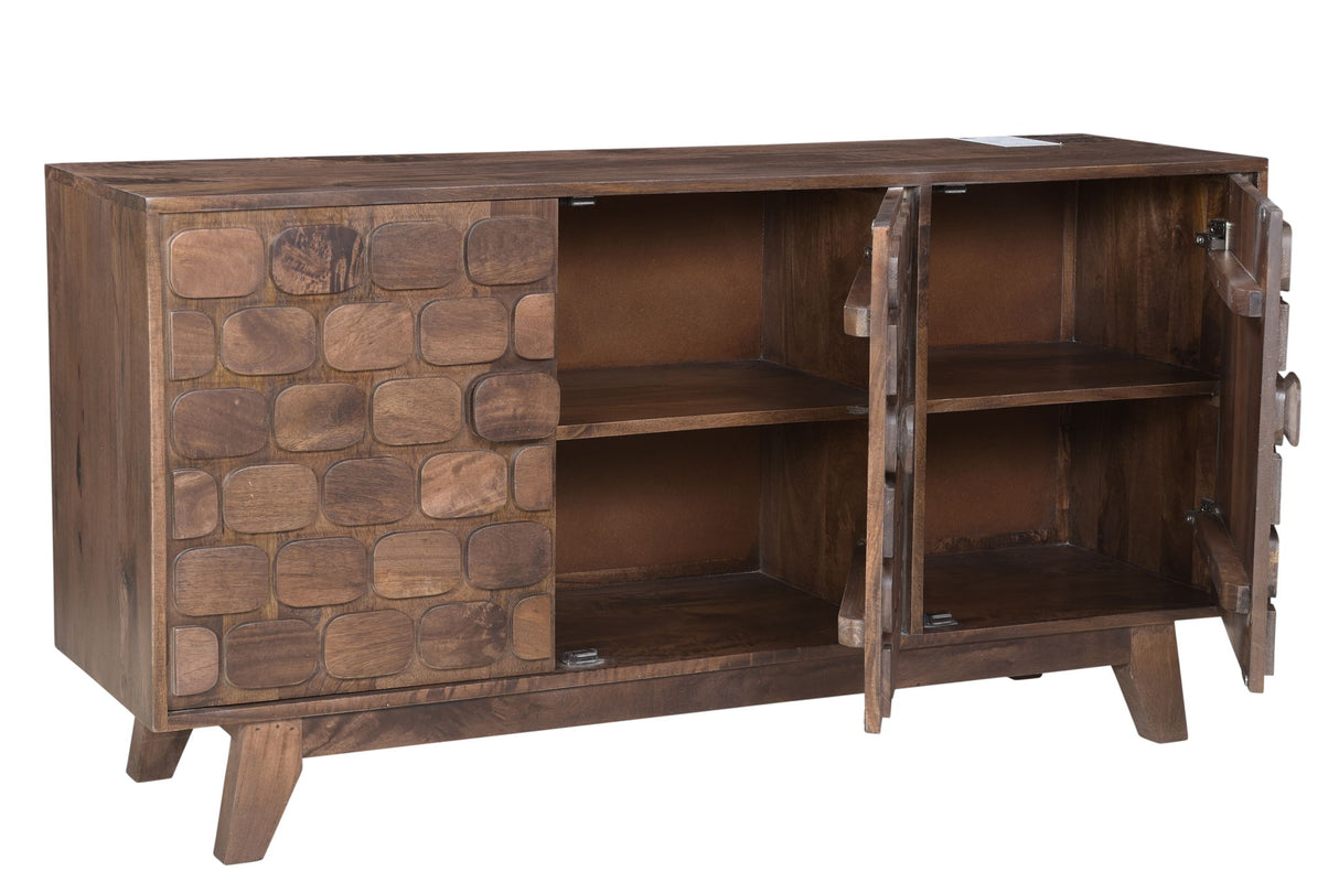 Darby - Accent Server - Dark Brown