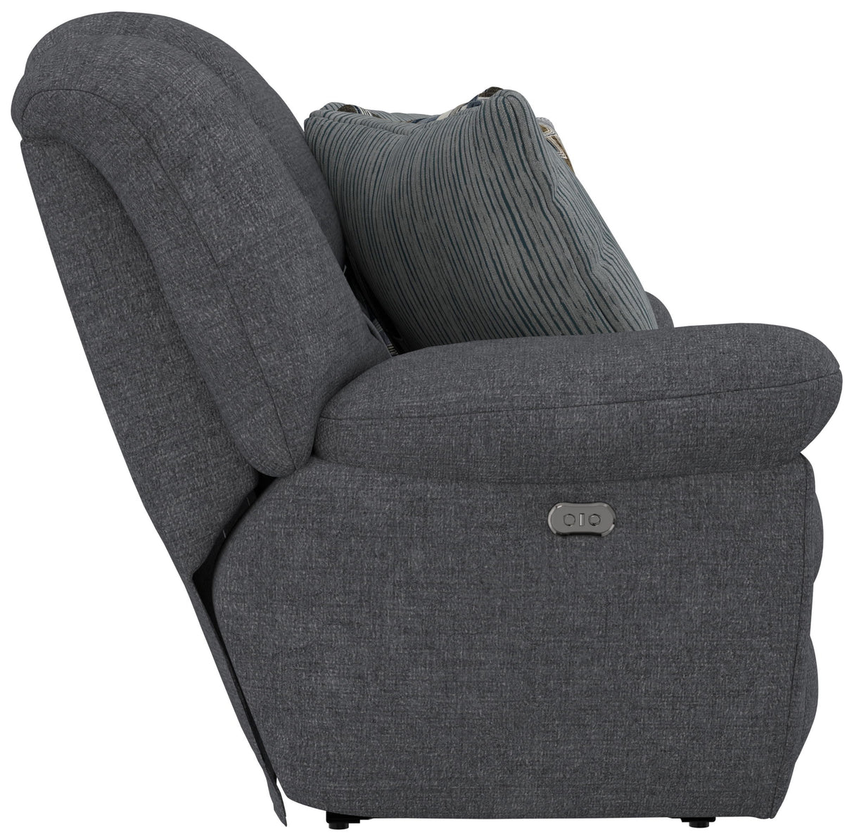 Trifecta - Sofa With 3 Recliners and Drop Down Table