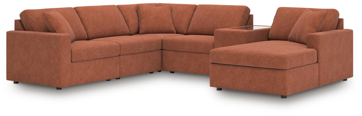 Modmax - U-Shaped Sectional - Spice