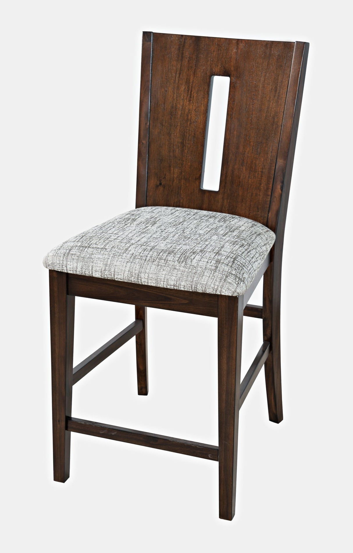 Urban Icon - Slotback Stool (Set of 2) - Black / Gray
