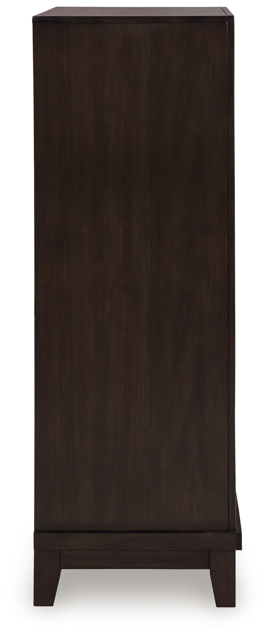 Neymorton - Five Drawer Chest - Dark Grayish Brown