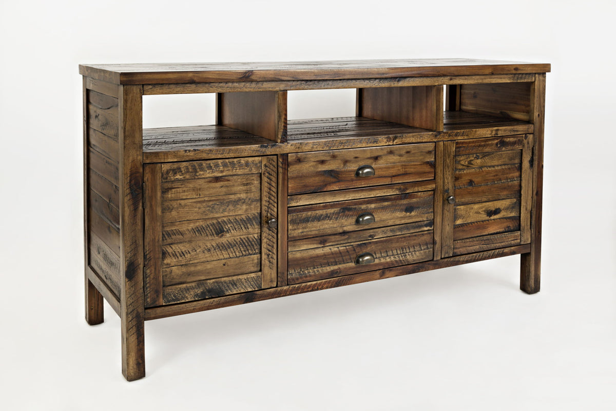 Artisan's Craft - 60" Media Console - Dakota Oak