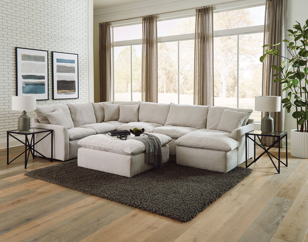 Harper - Sectional With Cocktail Ottoman