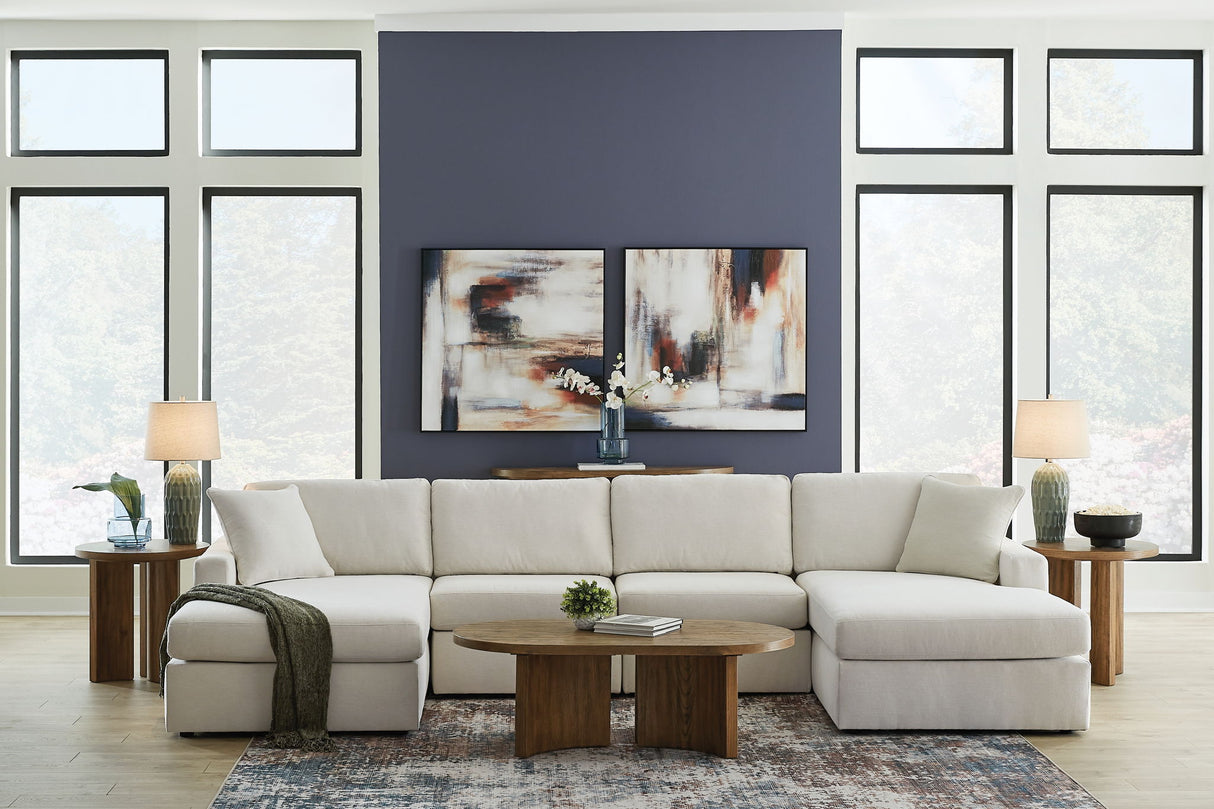 Modmax - U-Shaped Sectional - Oyster