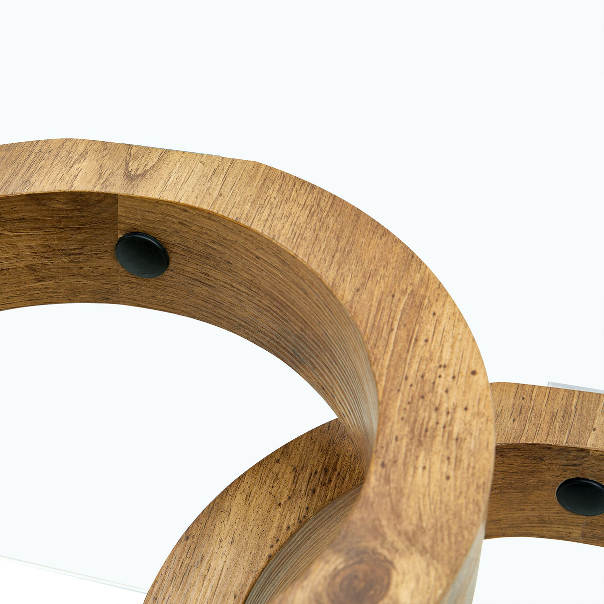 Contemporary Style Glass Top Coffee Table