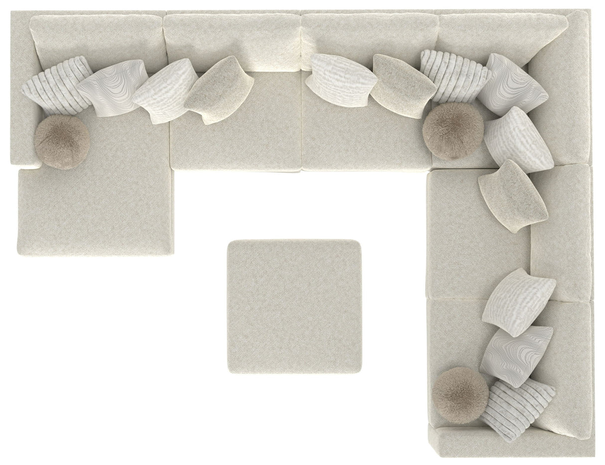 Ritzy - Modular Sofa And Included Cocktail Ottoman