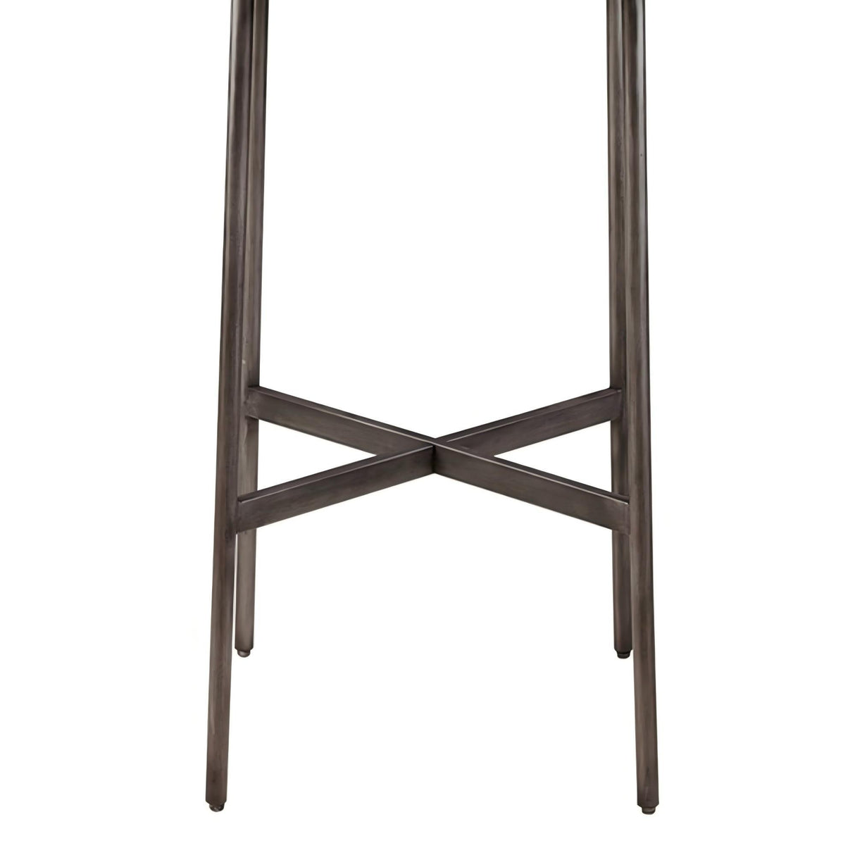 Renu - Round Bar Table With Industrial Charm - Light Brown