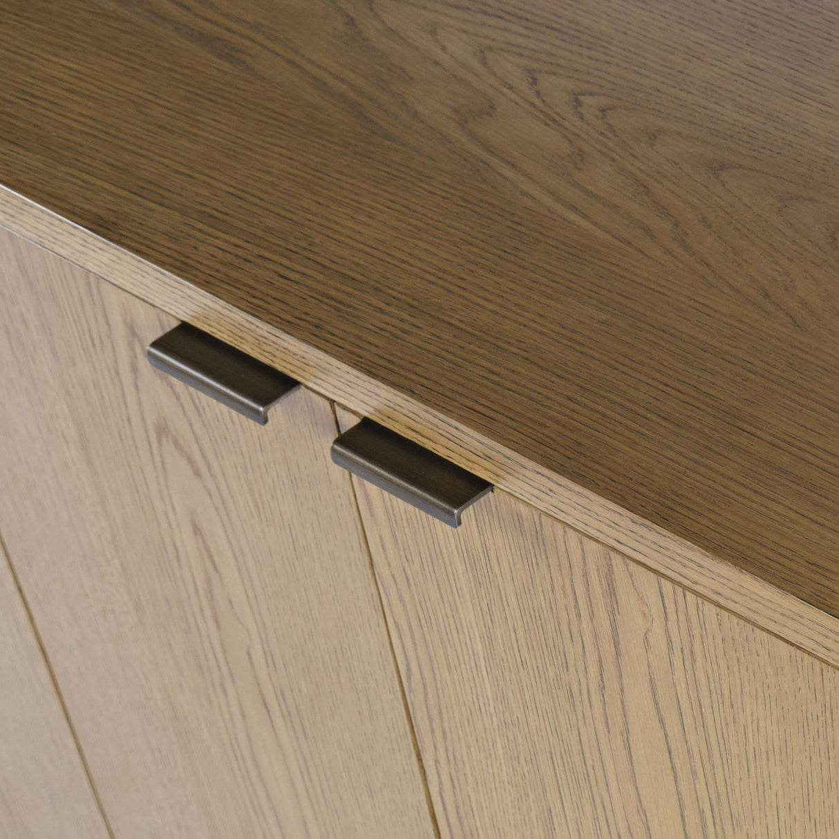 Janzen - 50" Media Console Table - Cascade Oak