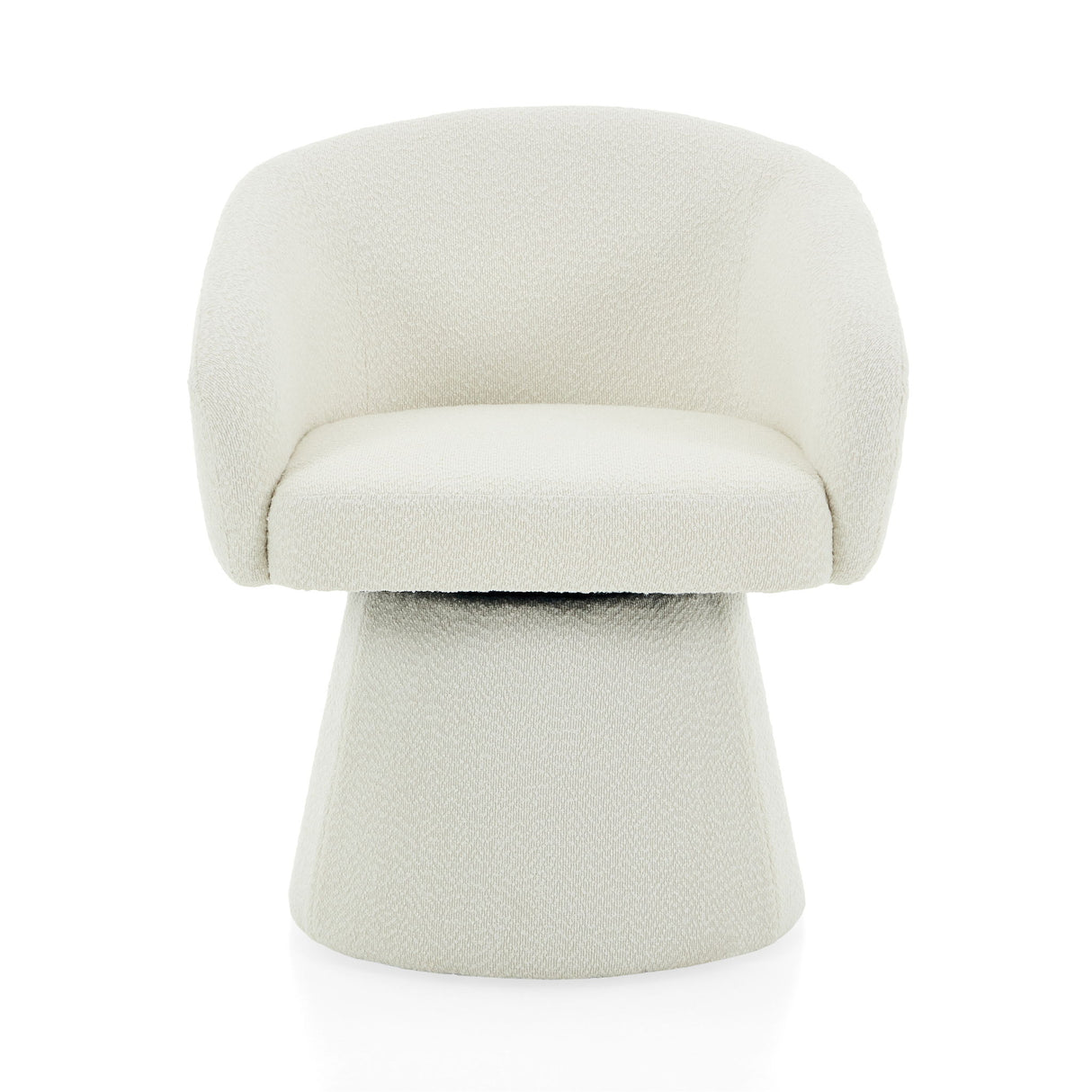 Modern Swivel Accent Chair With Ergonomic Barrel Design