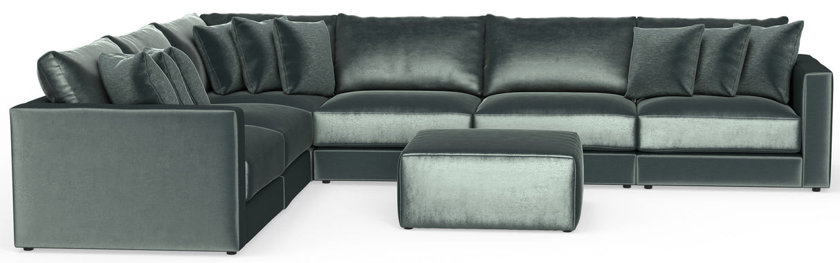 Remington - Modular Sofa And Cocktail Ottoman
