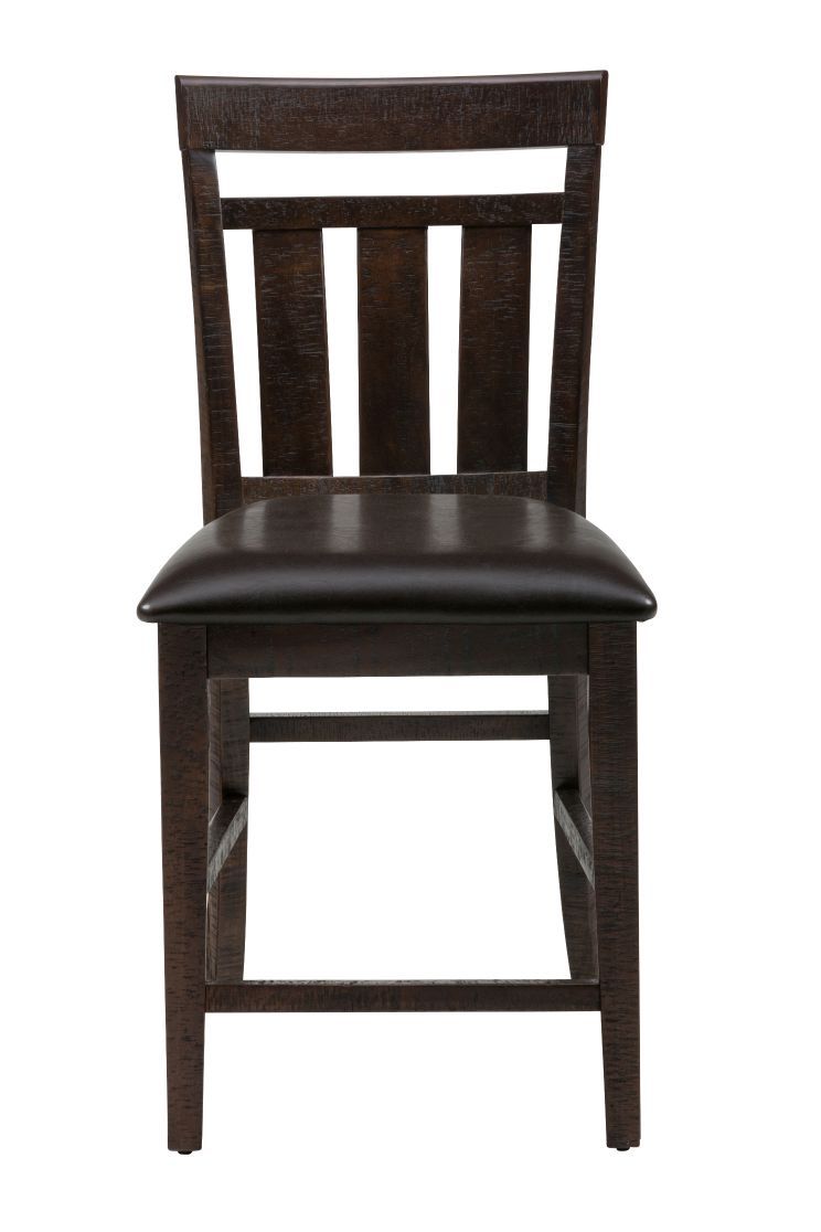 Kona Grove - Slatback Stool (Set of 2) - Chocolate Dark Brown