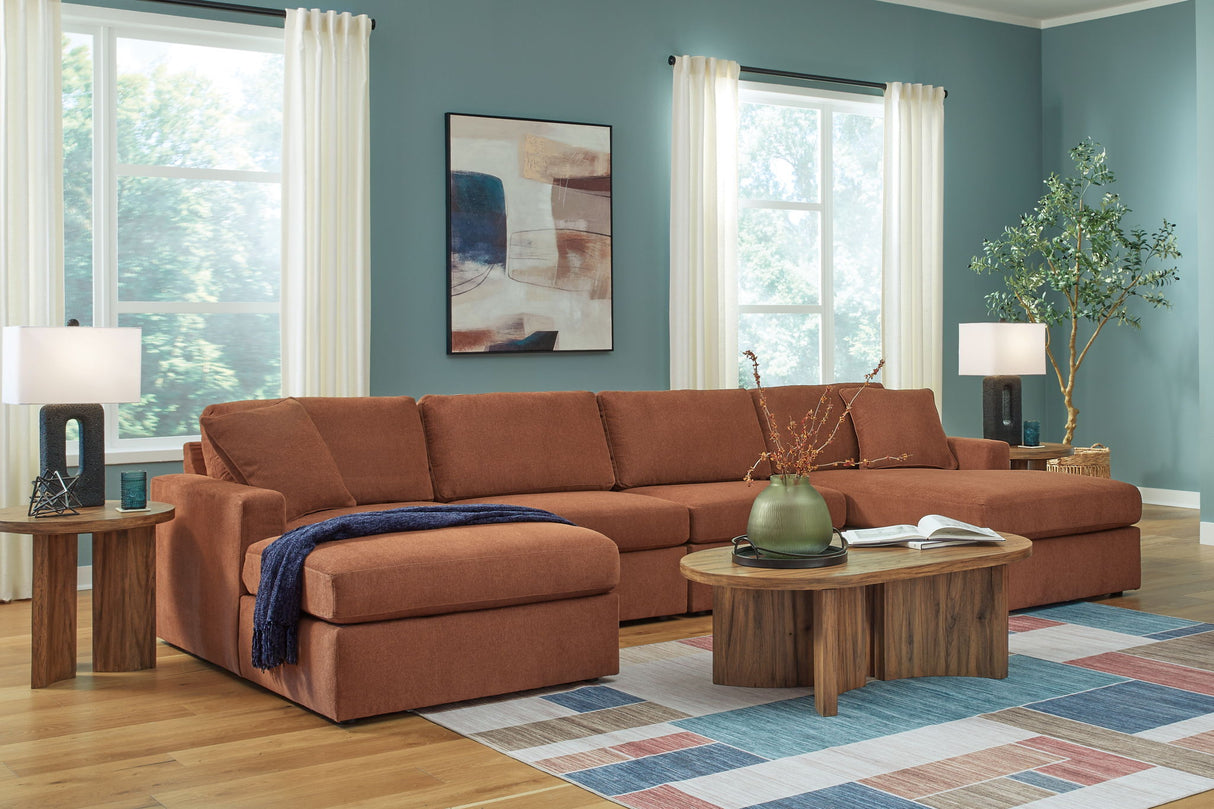 Modmax - U-Shaped Sectional - Spice