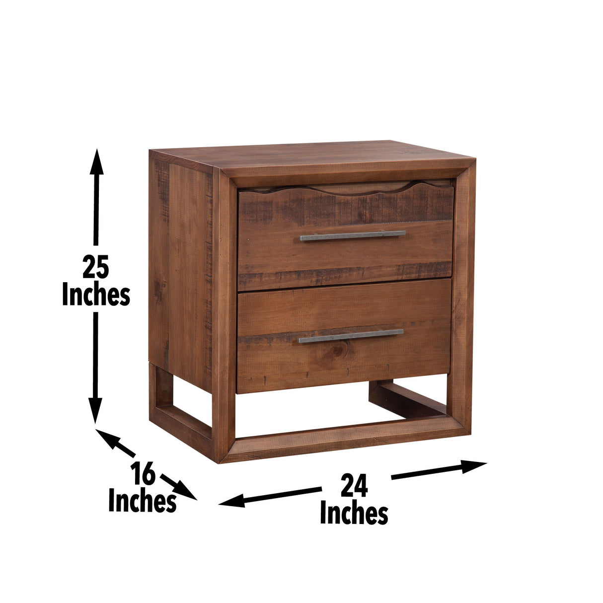 Lofton - Nightstand - Brown