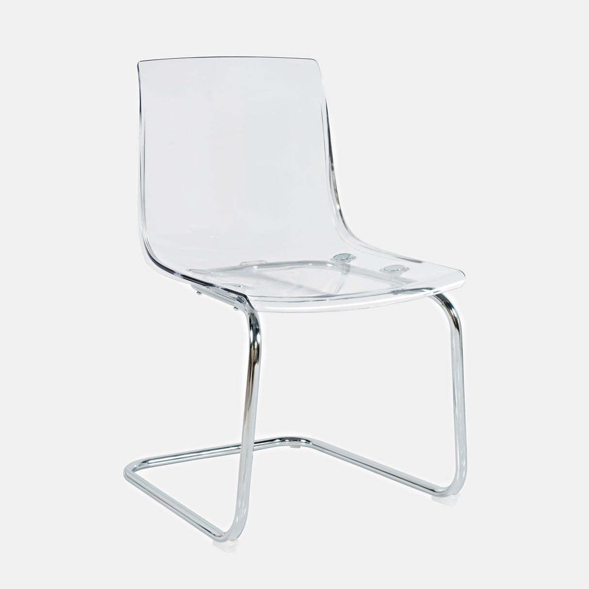 Urban Archive - Clarity Transparent Dining Chair (Set of 2) - Clear