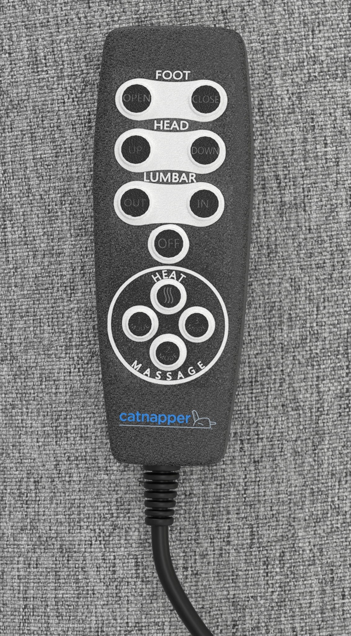 Dreamtime - Power Headrest Power Lay Flat Recliner With CR3 Heat/Massage/Zero Gravity