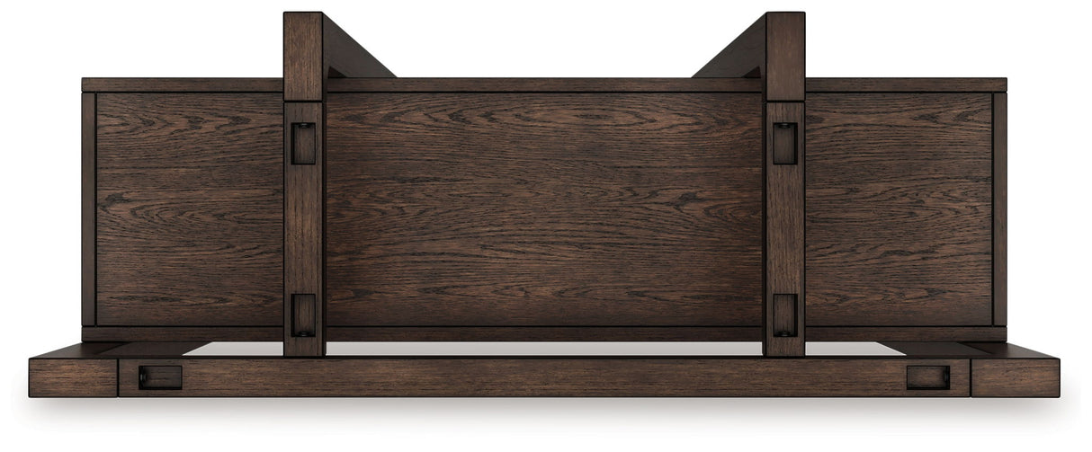 Breckington - Bookcase - Dark Brown