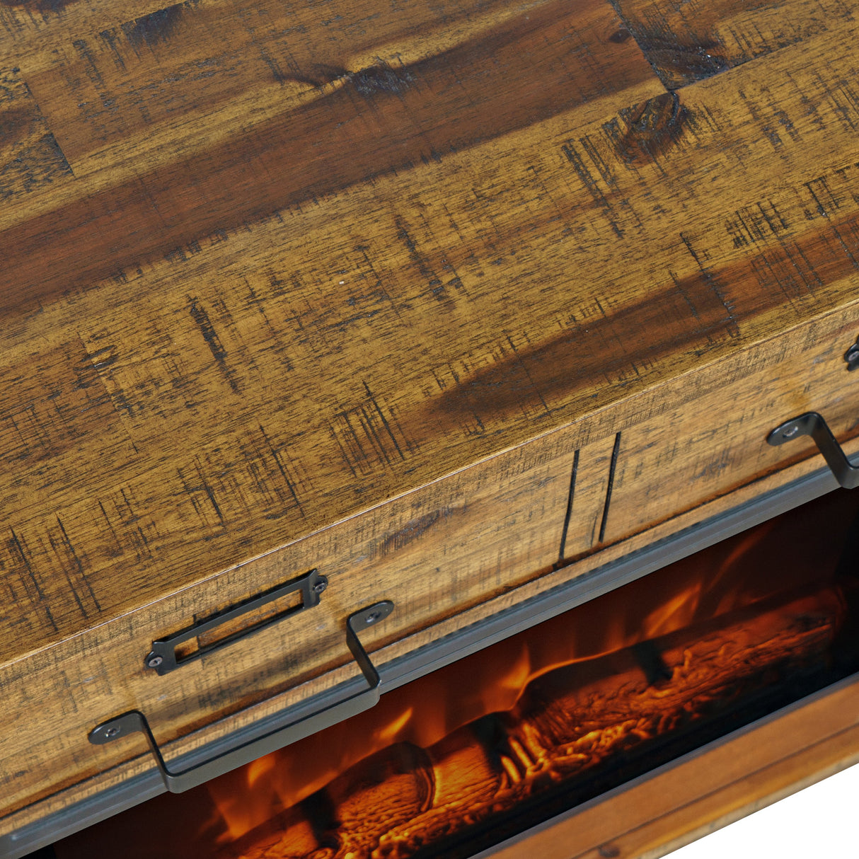 Cannon Valley Electric Fireplace Media Console