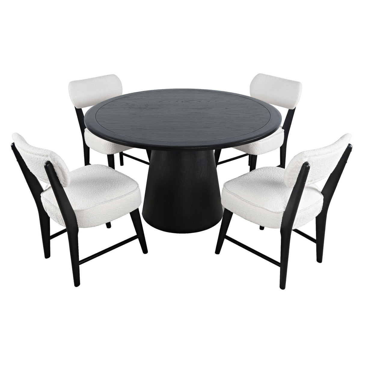 Nash - 5 Piece Dining Set, Table With 4 Dining Chairs