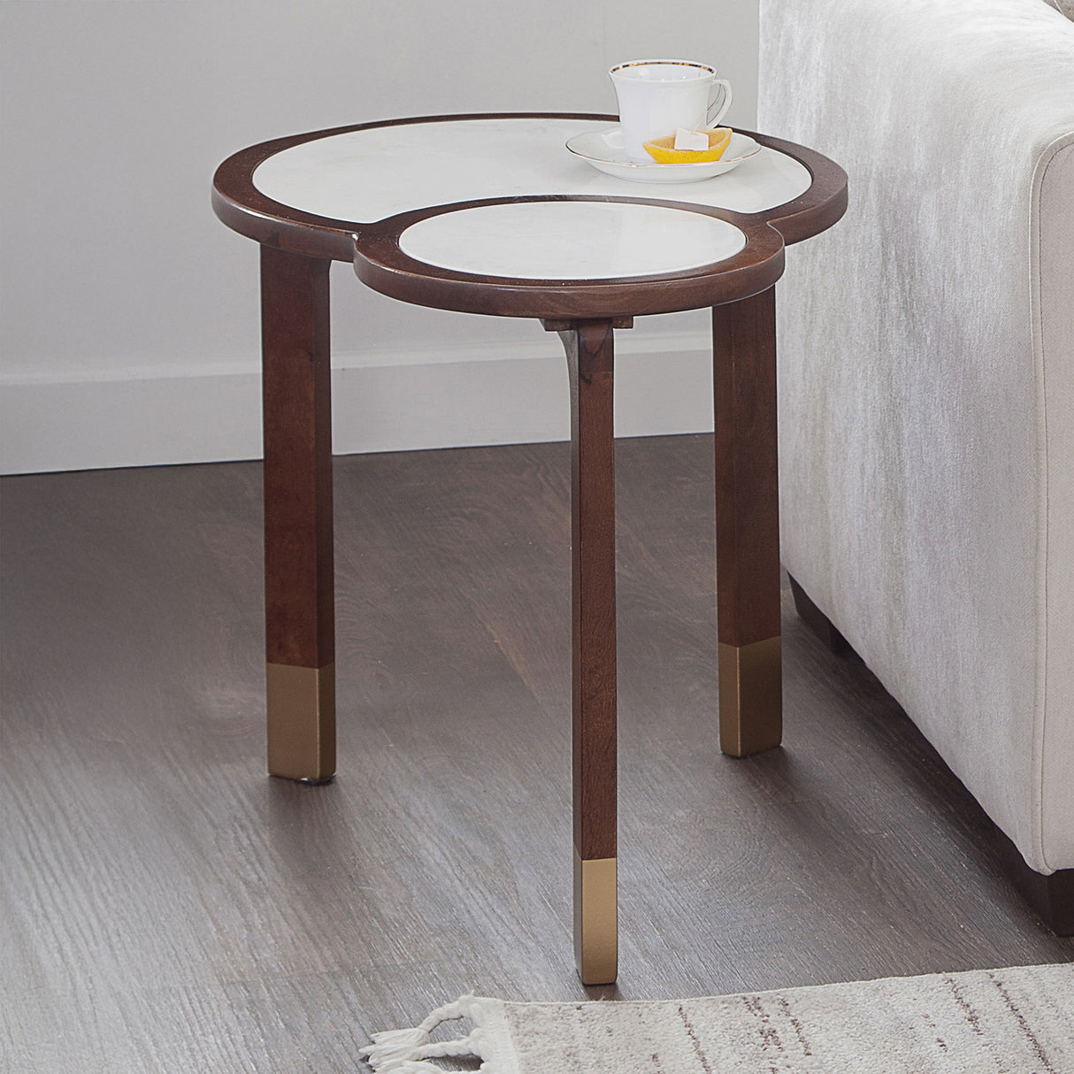 Oormi - Marble Inlay Table