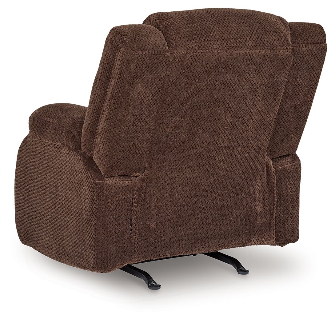 Free Wake - Power Rocker Recliner - Chocolate