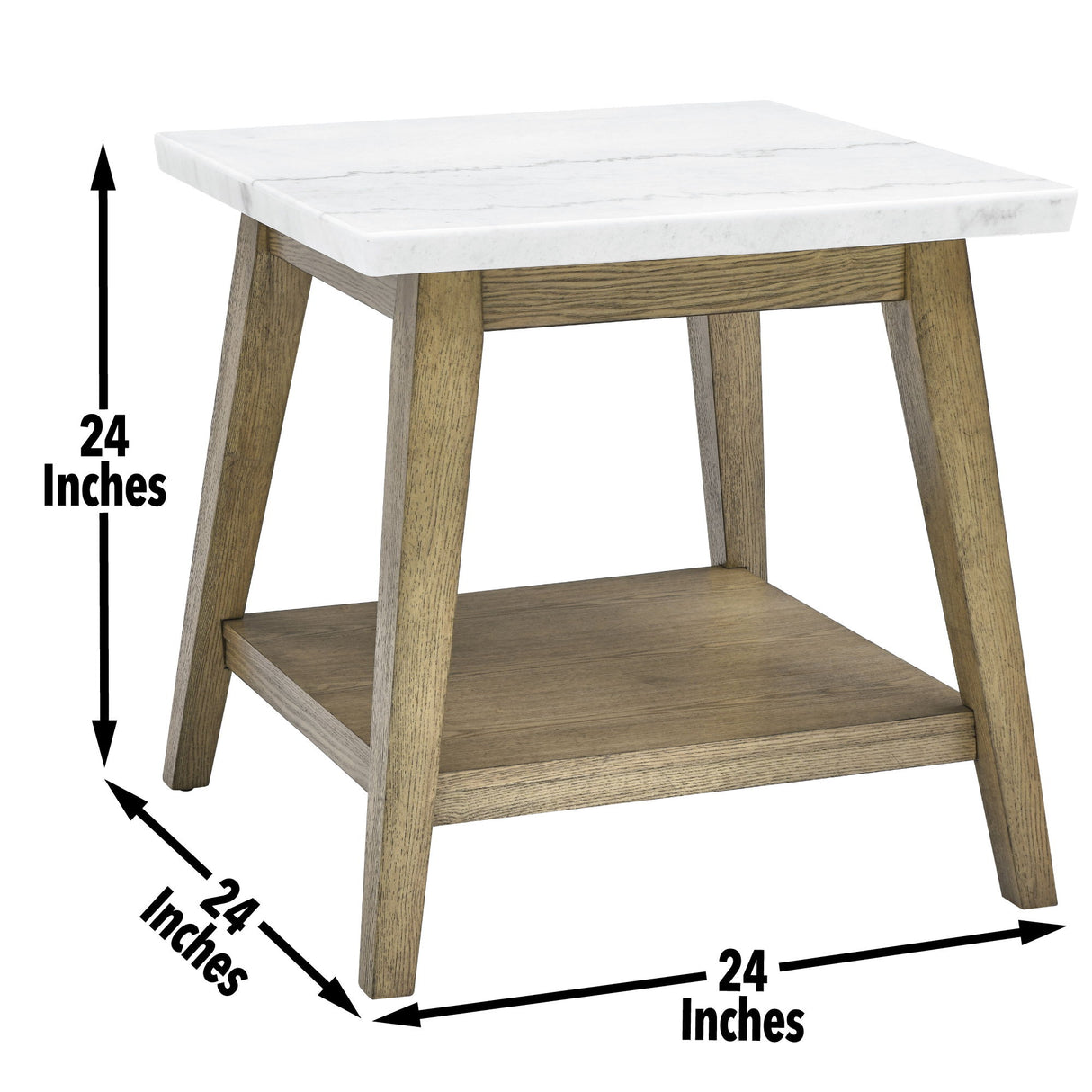 Vida - 3 Piece Occasional Table Set - Brown