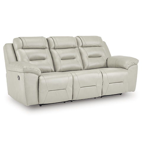 Heritage Reclining Sofa Leather
