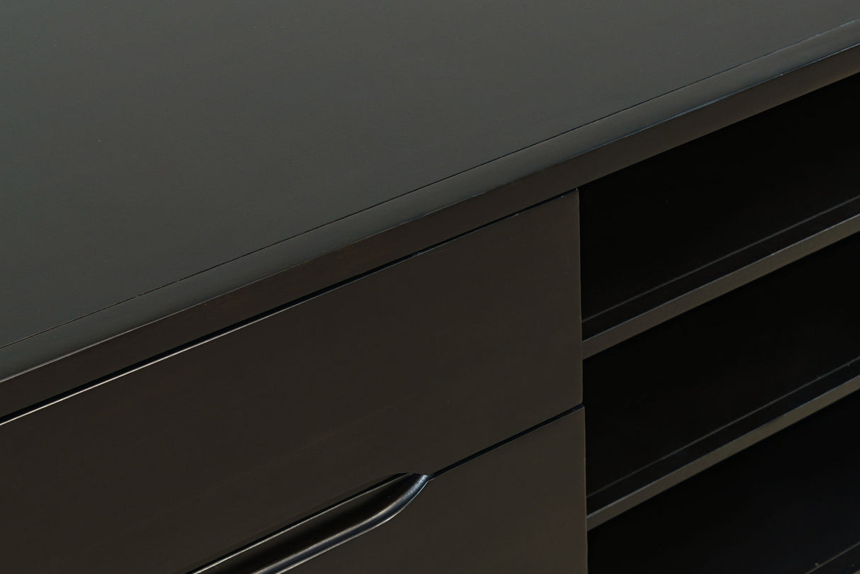 Marlowe - Media Console - Dark Brown